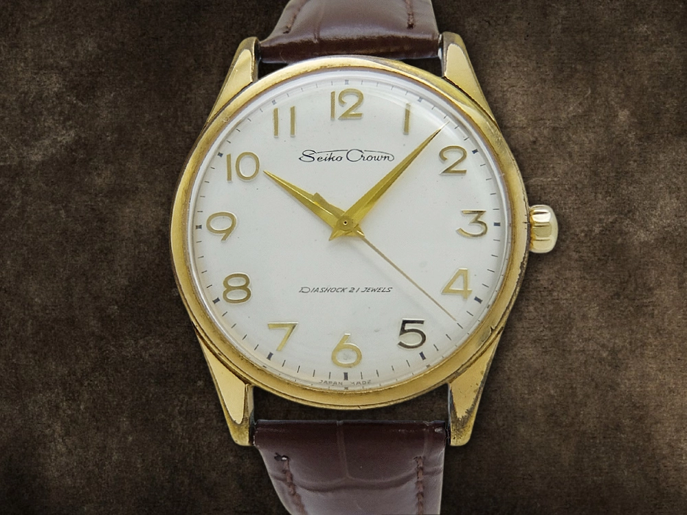 JA-2947| セイコー クラウン 21石 J14091 Cal.560 EGP 20MICRONS 全