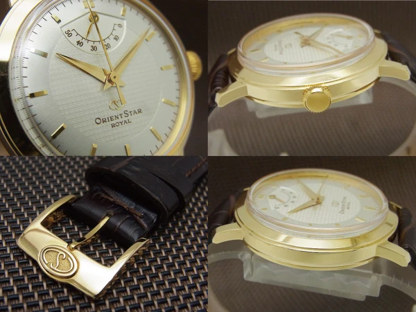 JA-2190| オリエントスター ロイヤル Ref.WA0061EG EG02-A0 18KYG 金