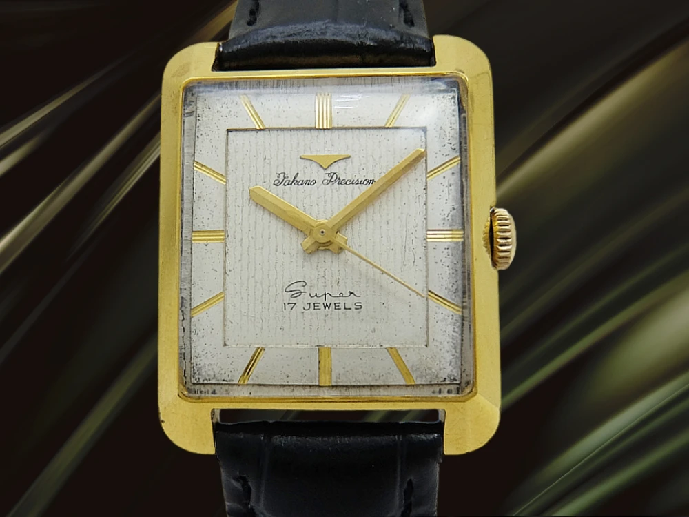 JA-3446| タカノ プレシジョン スーパー 17石 Ref.14028 GP/SS 角型