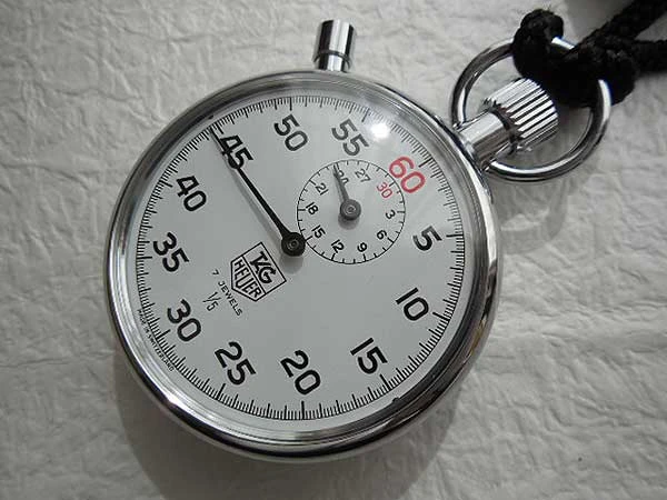 S-1169| TAG・ HEUER タグ・ホイヤー ストップウオッチ 未使用 BOX付