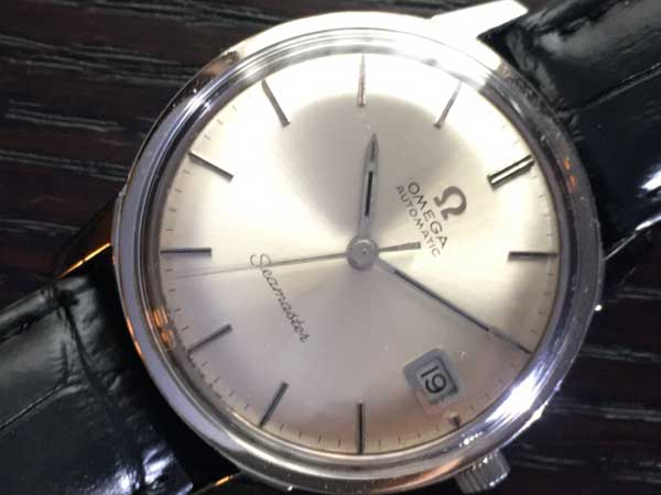 O-7356| オメガ シーマスター 自動巻き オメガロゴ刻印リューズ付 新品