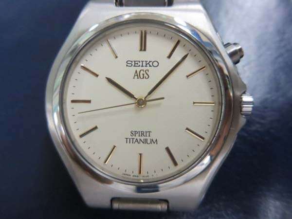 JA-0640| セイコー SPIRIT スピリット AGS チタン オートクオーツ 4M21