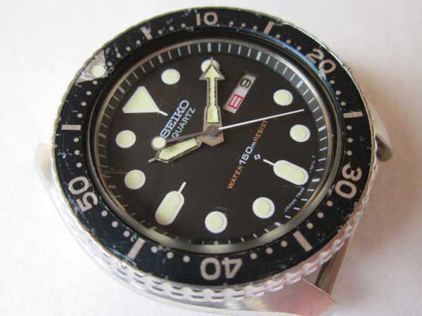 セイコー 7548-7000 ダイバー 150M クオーツ 80年代 ダブルカレンダー