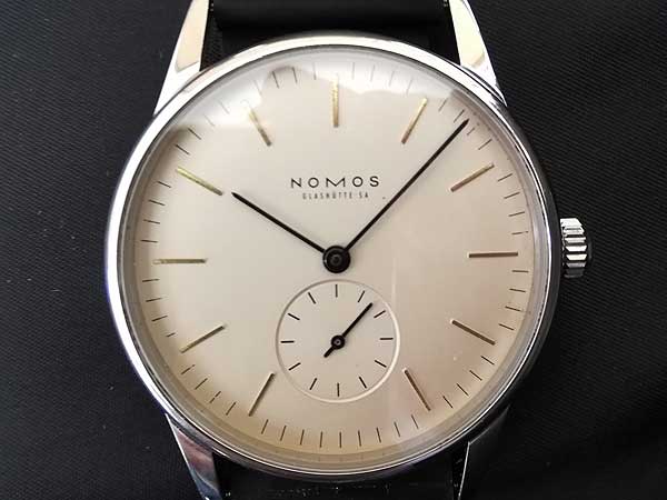HA-5798| ノモス オリオン ORI171-W2 手巻き 保証書付属