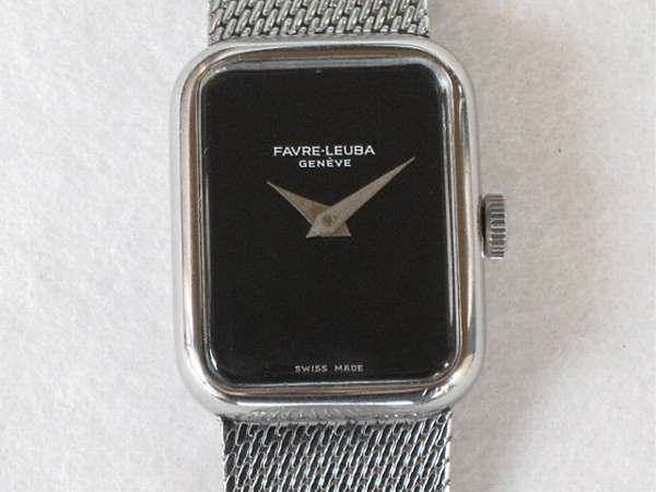 ファーブル・ルーバ 手巻き レディース 黒文字盤 FAVRE-LEUBA | アン
