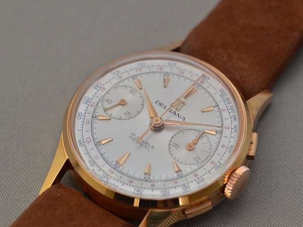 デルバナ DELBANA 2レジスター クロノグラフ | アンティーウオッチマン