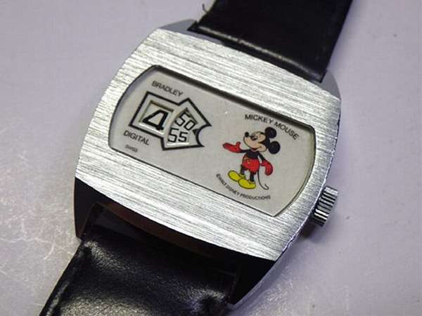 専用】ミッキーマウス アラーム時計 置時計 BRADLEY ビンテージ 専用