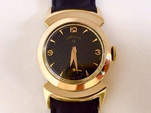 ロード・エルジン 1951年製 ブラックナイト 手巻き式 USA製