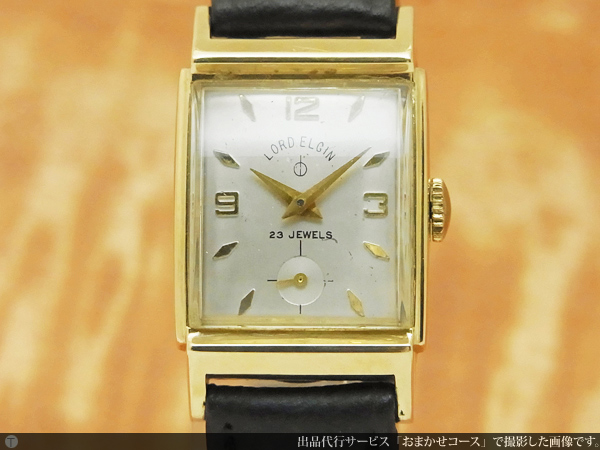 エルジン ロードエルジン LORD ELGIN 10KYG 金無垢 フリースプラング