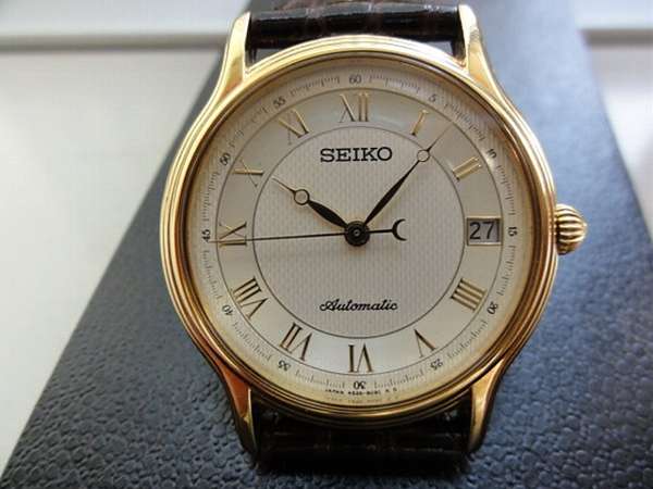 セイコー 4S25-8010 デッドストック メカニカルウオッチ 自動巻 保証書