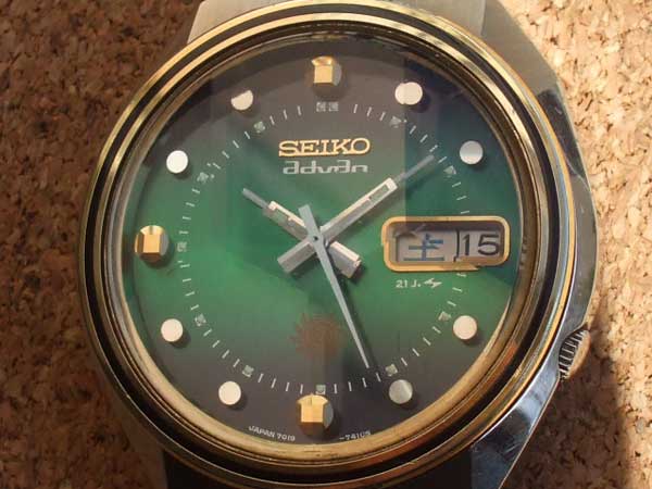 セイコー SEIKO advan アドバン オートマチック 5面カットガラス仕様