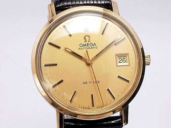 オメガ ジュネーブ 自動巻き Cal.1012 新品ベルト | アンティー