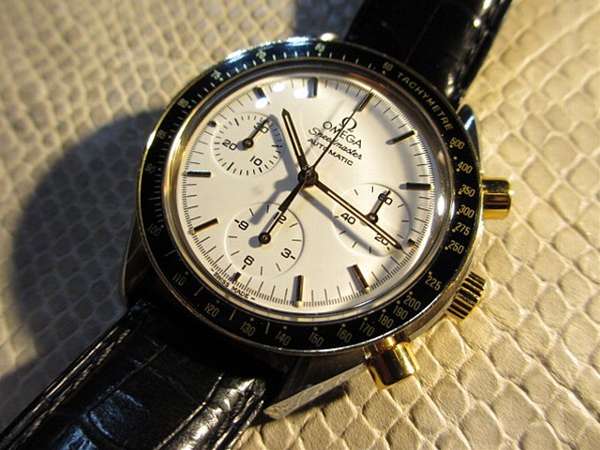 オメガ スピードマスター クロノグラフ SS/YGコンビ 人気の 名機Cal