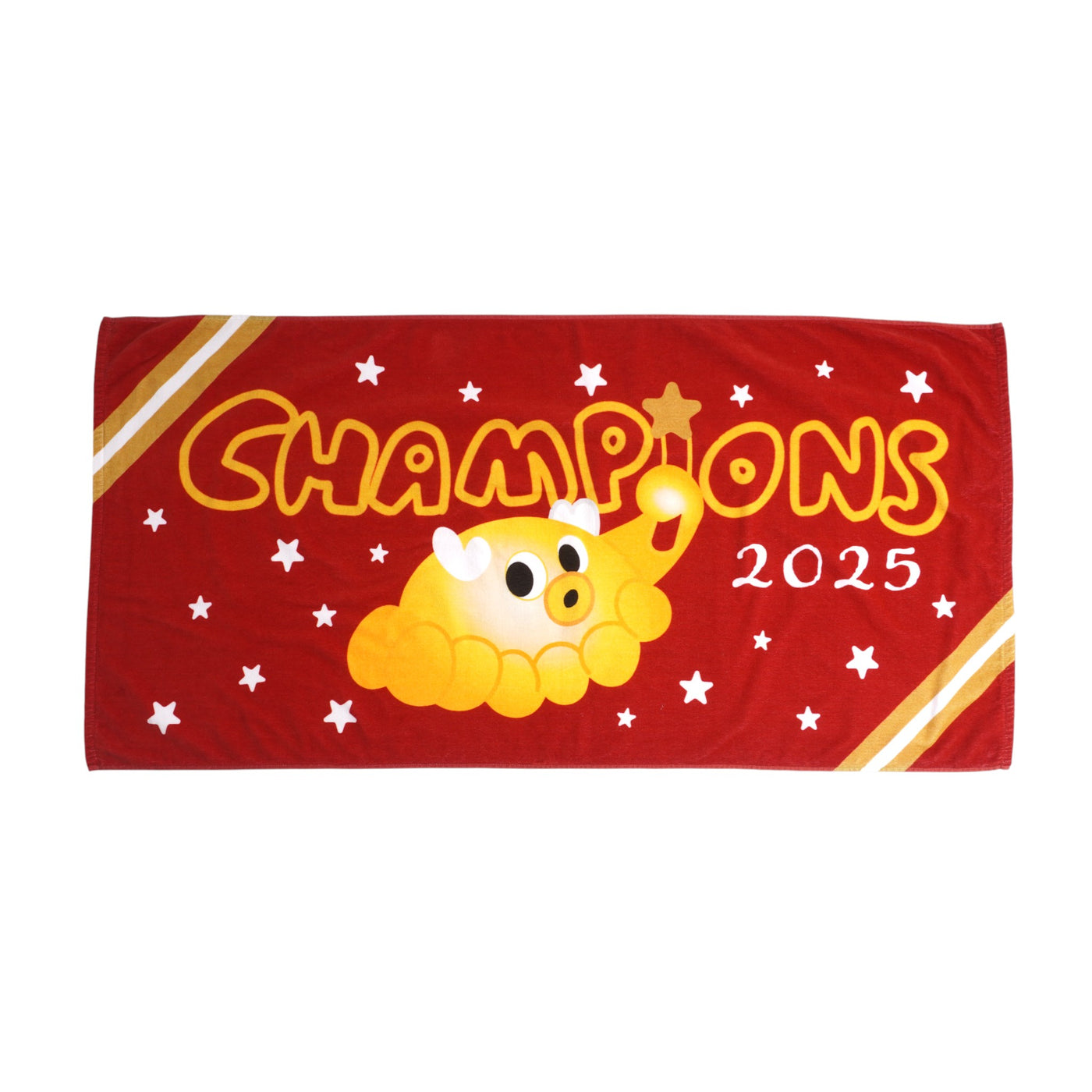 25J1リーグ優勝記念バスタオル（黄金のしかたこChampions）【予約