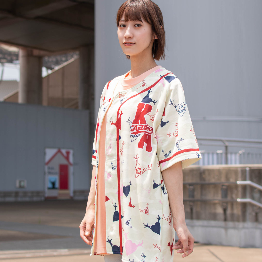 tsuno heart ベースボールシャツ（12ANTLERS） – 鹿島アントラーズFC