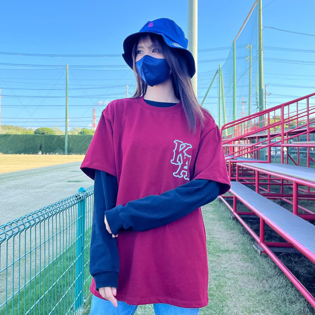 完売品】NJG×ANTLERS Tシャツ（BURGUNDY）サイズ:LL 鹿島 完売品】NJG