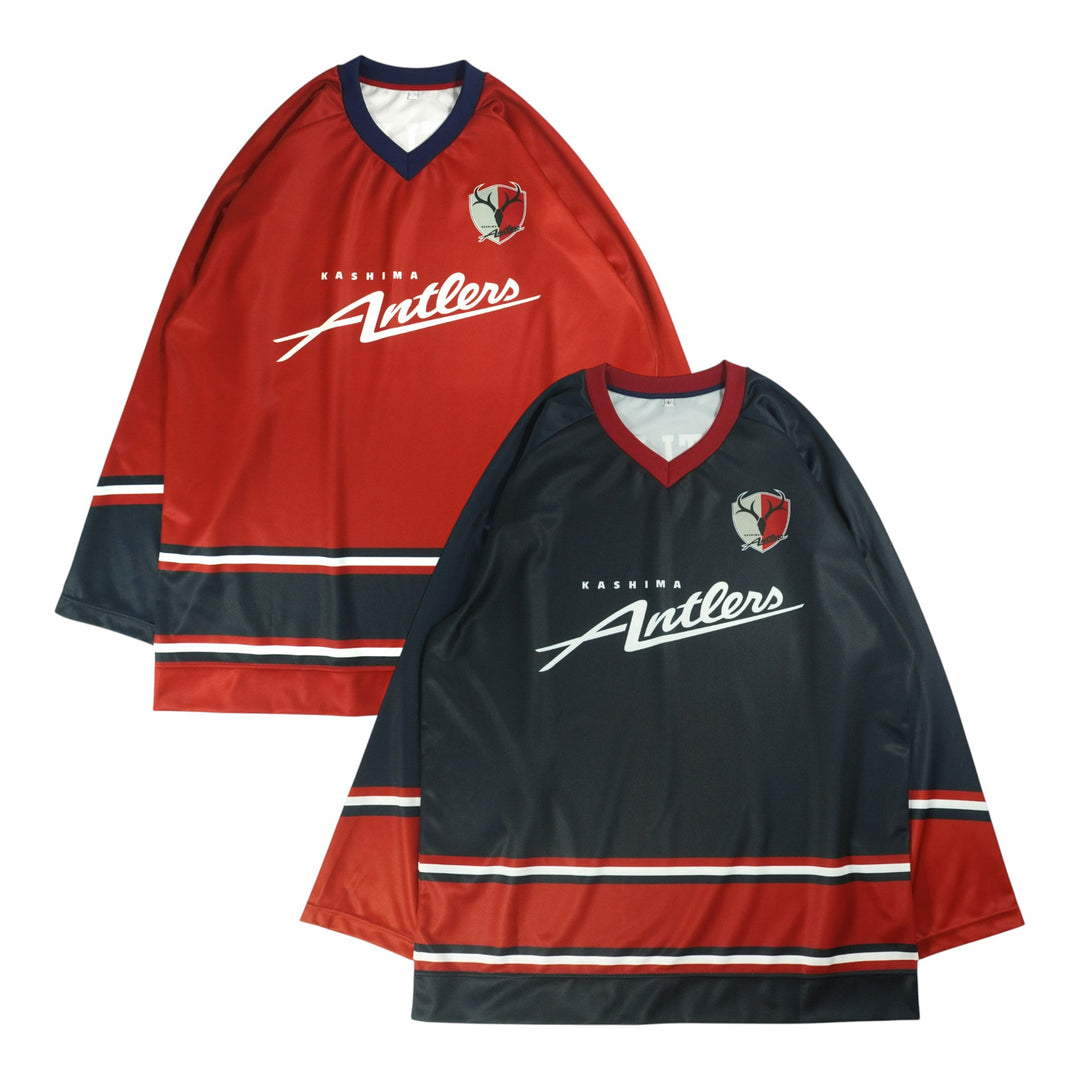 鹿島アントラーズ 鈴木優磨 受注生産ホッケーシャツ Lサイズ