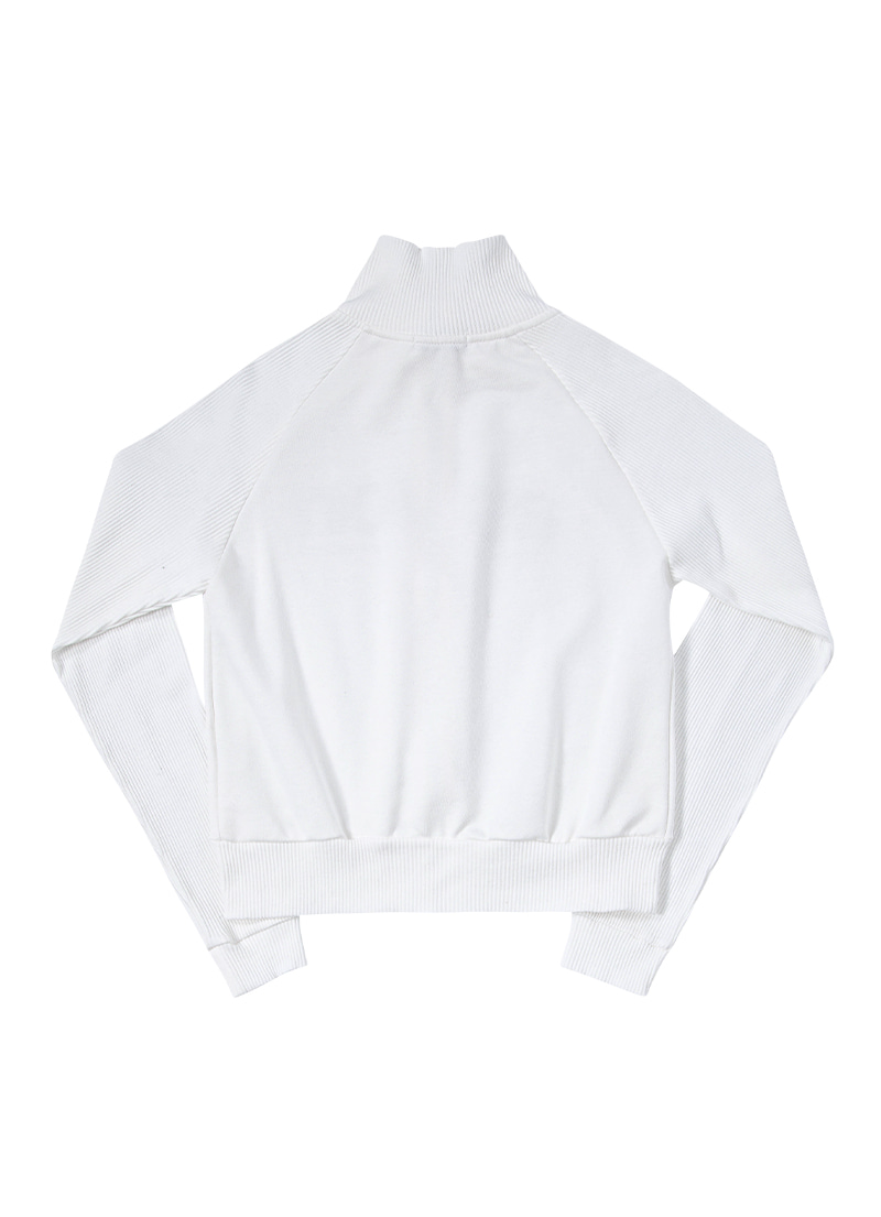 SALT ZIP-UP / WHITE - as