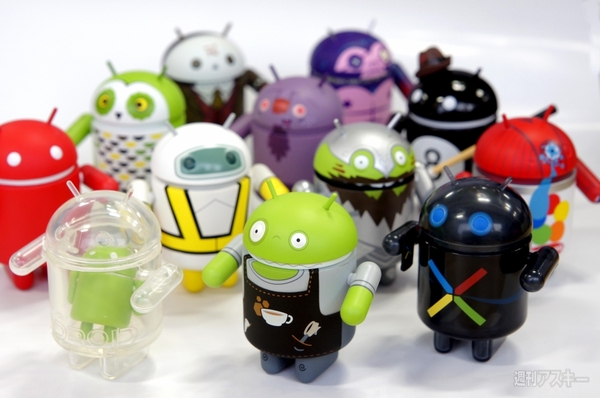 ドロイドくんフィギュア第3弾はNexusやビリヤードなど持ち物が増えた