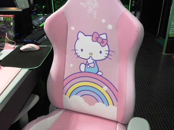 ASCII.jp：ハローキティとコラボしたRazer製ゲーミングチェアをTSUKUMO