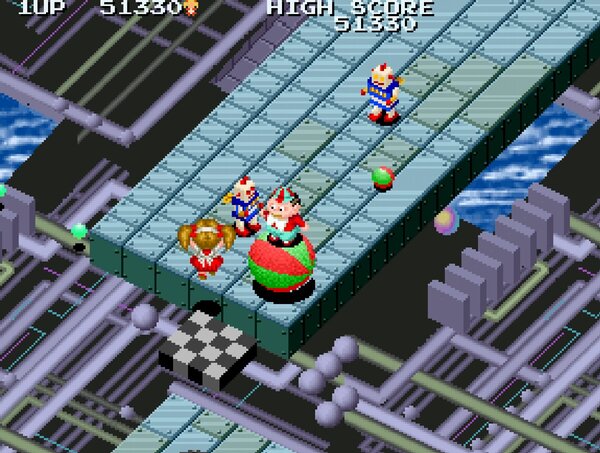 ASCII.jp：ナムコの『メルヘンメイズ』が「アーケードアーカイブス」で