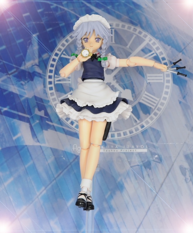 figma十六夜咲夜/東方Project/よつばとフィギュアレビュー