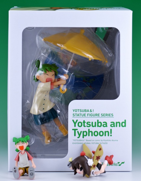 キャラアニよつばとたいふう！よつばと！よつばとフィギュアレビュー