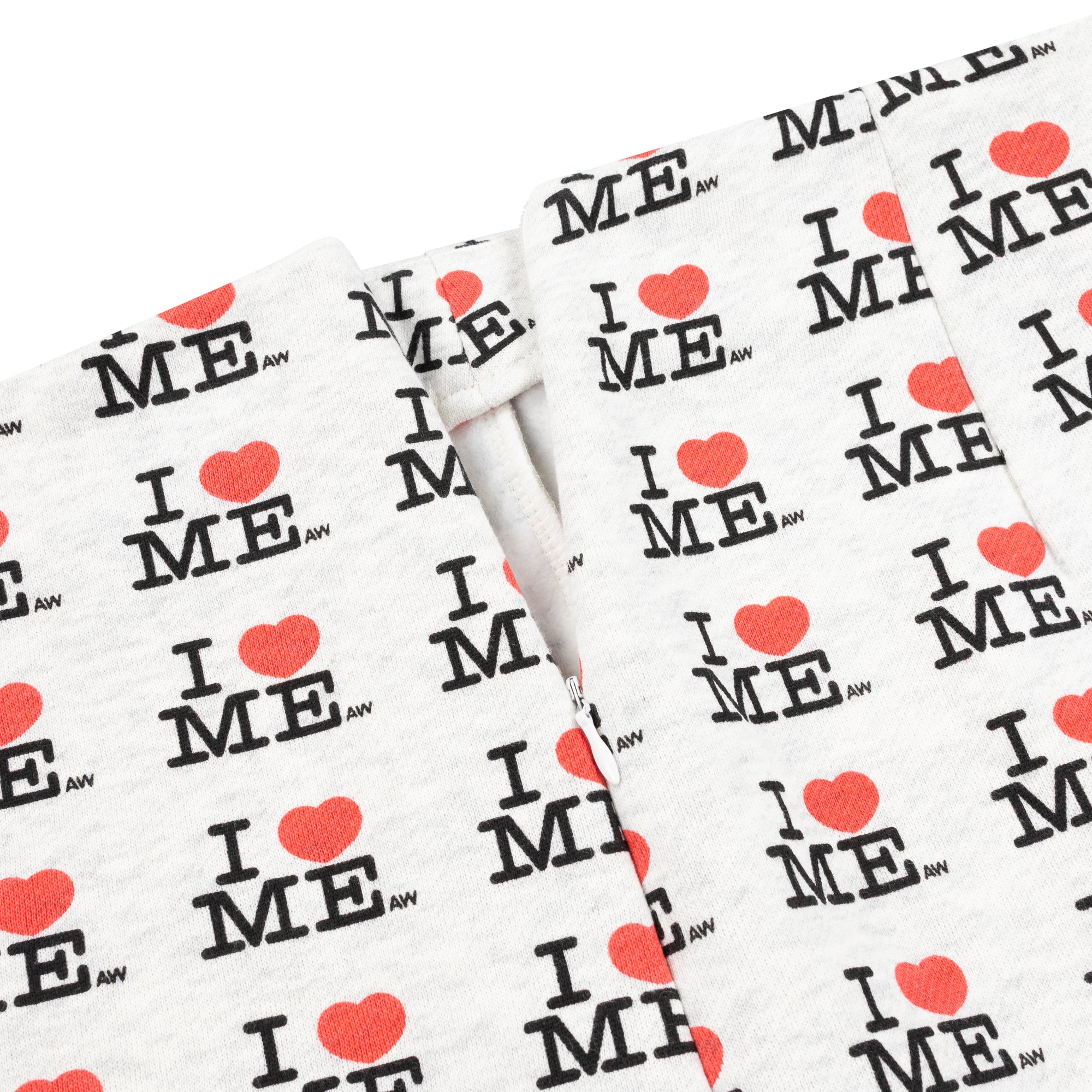 GREY I HEART ME MINI SKIRT – Ashley Williams