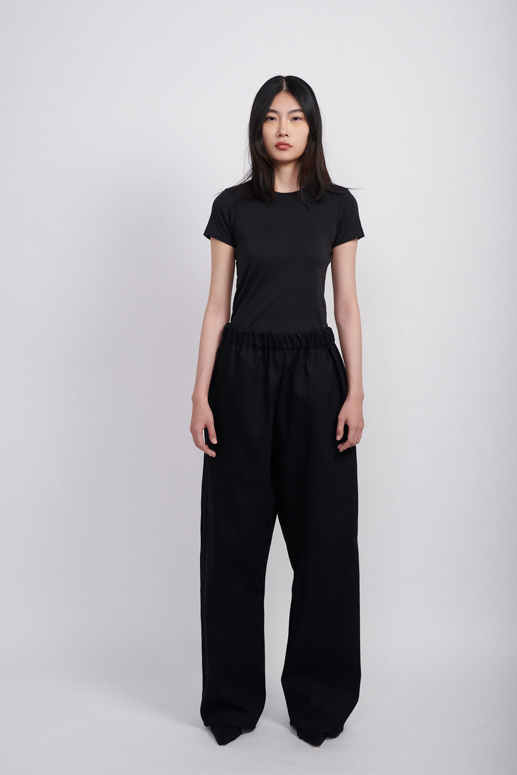 BAGGY DENIM PANTS - BLACK – Ashley Rowe