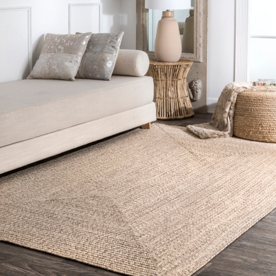 Nuloom Braided Lefebvre 6' x 9' Indoor/Outdoor Area Rug | Ashley