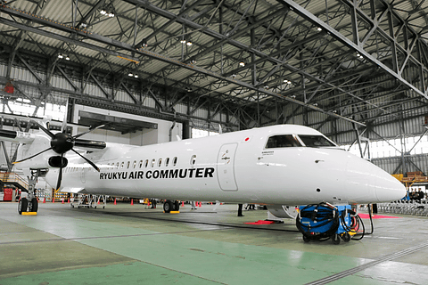 琉球エアーコミューター、新機材ボンバルディア「Q400CC」を4月15日