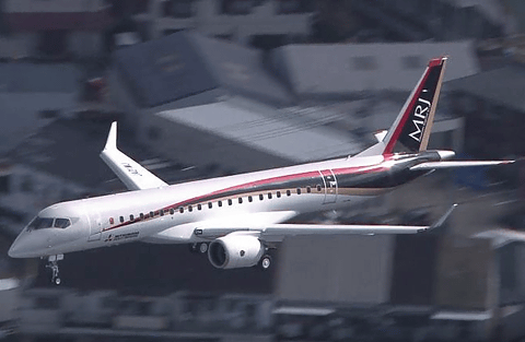 三菱航空機 No.MR11009 1/100 MRJ90 JA21MJ MSN:10001 MRJ 三菱航空機
