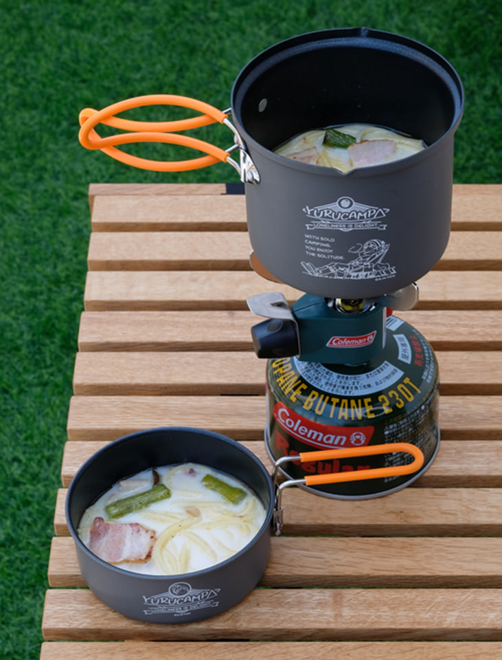 ゆるキャン△×コールマン、リンちゃんを刻んだ「パックアウェイ ソロ