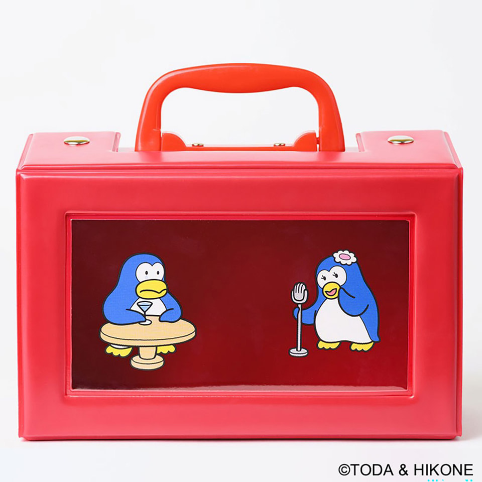 宝島社、レトロかわいい「パピプペンギンズ」のカセットテープケース