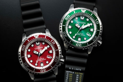 シチズン、「シチズン プロマスター」のダイバーズ＆ヨットタイマーと