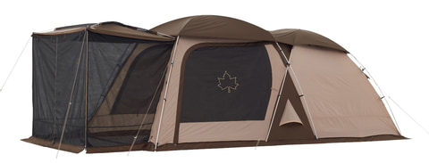 ロゴス、2ルームテントの新色「Tradcanvas PANELドゥーブルXL」登場。+