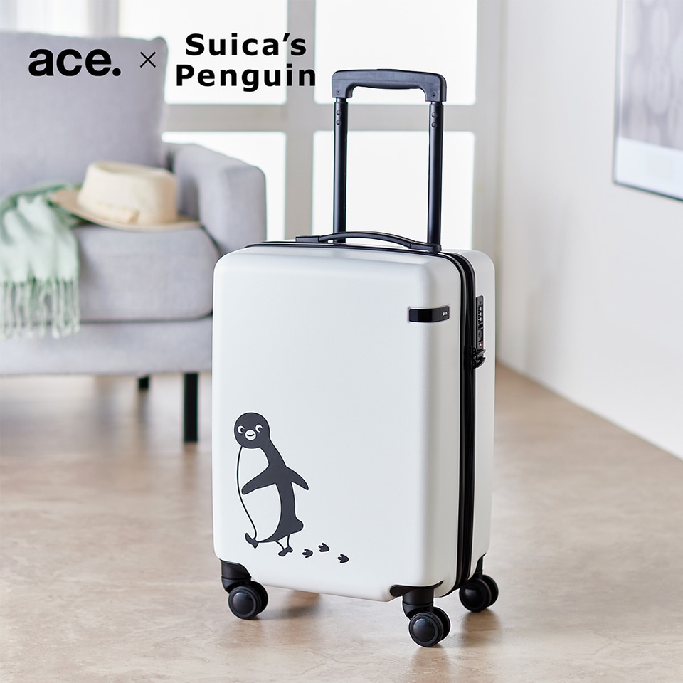 Suicaのペンギン」と旅に出たくなるエースのコラボスーツケース新作