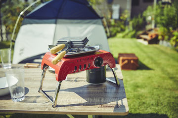 ガスバーナーと発電機の役目をする「ジェンストーブ」。キャンプや災害