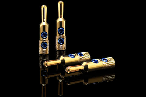 オヤイデ、純銀+厚肉24K金メッキを施したバナナプラグとYラグ - AV Watch