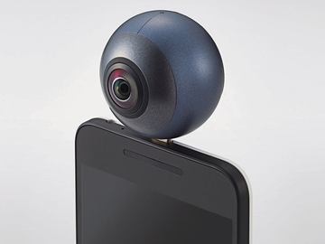 エレコム、4K/30p対応で雨にも強い360度カメラ「OMNI shot」 - AV Watch