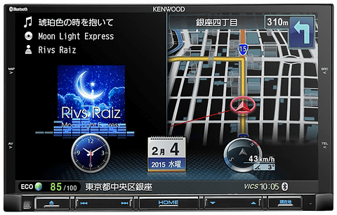 カーナビ KENWOOD MDV-X702 ケンウッドMDV-X702 フルセグBluetoothカーナビ
