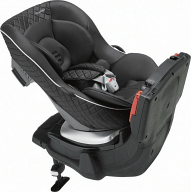 コンビ、片手操作で360度回転できるチャイルドシート「ラクティア