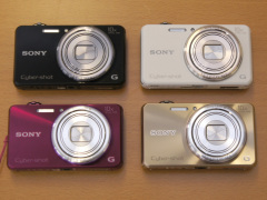 ソニー、タッチパネル採用の10倍ズーム機「サイバーショットDSC-WX170