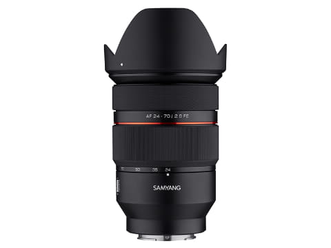 SAMYANG初のズームレンズ「AF 24-70mm F2.8 FE」ソニーEフルサイズ対応