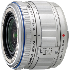 オリンパス、標準ズームレンズ「M.ZUIKO DIGITAL ED 14-42mm F3.5-5.6