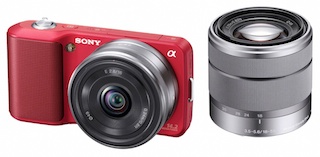 ソニー、世界最小のレンズ交換式デジタルカメラ「NEX-5」「NEX-3
