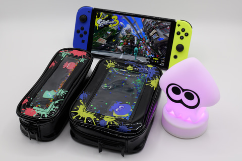 6色に光る「イカお部屋ライト」が可愛い！ 宝島社の「スプラトゥーン3