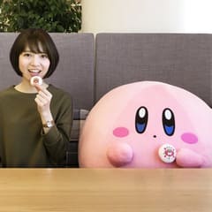 60cmの巨大な“まんぷく姿”のカービィぬいぐるみ登場 - GAME Watch