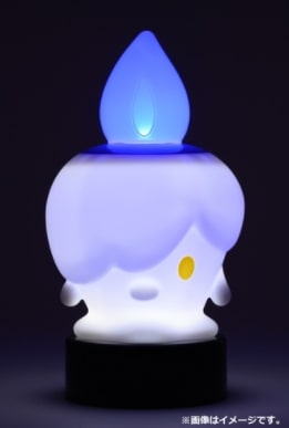 ヒトモシに炎が灯ってる！ ポケモングッズ「炎がまたたく LEDライト