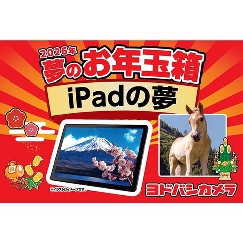 ヨドバシカメラの福袋「2026年 夢のお年玉箱」追加販売分の受付開始